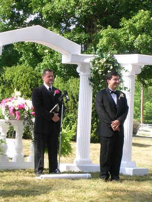 The priest and Jason.